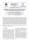 Research paper thumbnail of  TRIBOLOGICAL CHARACTERIZATION OF SMOOTH AND ARTIFICIALLY TEXTURED COATED SURFACES USING BLOCK ON RING TESTS 