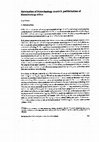 Research paper thumbnail of Ethicisation of Biotechnology, Politicisation of Biotechnology Ethics