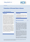 Research paper thumbnail of Protection of Personal Data in Kosovo