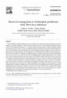 Research paper thumbnail of Reservoir management at Awibengkok geothermal field, West Java, Indonesia