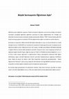 Research paper thumbnail of Büyük Sermayenin Öğretmen Aşkı