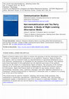 Research paper thumbnail of Narrowmobilization and Tea Party Activism: A Study of Right-Leaning Alternative Media