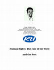 Research paper thumbnail of Human Rights: The case of the West and the Rest