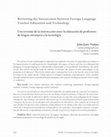 Research paper thumbnail of Reviewing the Intersection between Foreign Language Teacher Education  and Technology