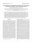 Research paper thumbnail of “Turn-on” Fluorescent and Colorimetric Determination of Cu2+ Ions in Aqueous Media Based on a Rhodamine-N-phenyl Semicarbazide Derivative