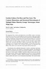 Research paper thumbnail of Gordon Gekkos, Frat Boys and Nice Guys: The Content, Dimensions, and Structural Determinants of Multiple Ethnic Minority Groups' Stereotypes About White Men