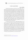 Research paper thumbnail of "Meşale" Adlı Eser Üzerine [TEKE]