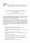 Research paper thumbnail of Call for paper: ComunicAzione e antropologia. Successi e fallimenti nella professione e nella diffusione del sapere antropologico