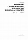 Research paper thumbnail of Independent Component Analysis for Audio and Biosignal Applications