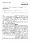 Research paper thumbnail of A comprehensive study of the association between hepatitis C virus and glomerulopathy