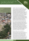 Research paper thumbnail of Cities provide a transformational opportunity to reduce risk accumulation