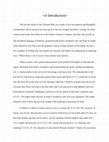 Research paper thumbnail of Introduction to Hebrews, General Letters and Revelation