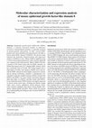 Research paper thumbnail of Molecular characterization and expression analysis of mouse epidermal growth factor-like domain 8