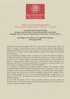 Research paper thumbnail of Le pitture trecentesche del chiostrino dei Morti di Santa Maria Novella: alcuni saggi di ricostruzione 2014