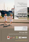 Research paper thumbnail of Les Paradoxes de l’éphémère: littérature, arts et société (International Conference)