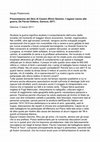 Research paper thumbnail of Recensione, Book Review: Cesare Gemme, "I ragazzi vanno alla guerra"