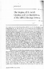 Research paper thumbnail of “The Stigma of X: Adult Cinema and the Institution of the MPAA Ratings System,” Controlling Hollywood: Censorship and Regulation in the Studio Era, ed. Matthew Bernstein.  New Brunswick: Rutgers University Press, 1999.