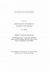 Research paper thumbnail of The Disappearance of the Early Phonetic Judeo-Arabic Spelling (EPJAS) and Sa`adya Gaon's Translation of the Bible