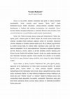 Research paper thumbnail of Lisans ve lisansüstü öğrenciler için okuma listesi