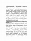 Research paper thumbnail of La compétence morphologique : de la psycholinguistique à la didactique des langues