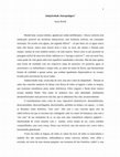 Research paper thumbnail of Subjetividade Antropofágica