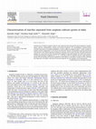 Research paper thumbnail of Characterisation of starches separated from sorghum cultivars grown in India