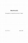 Research paper thumbnail of Trans-Lit2 VOL. XV/2