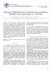 Research paper thumbnail of Analysis of Flight Trajectories in a Terminal Maneuvering Area: São Paulo-Rio de Janeiro Route as a Case Study