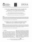 Research paper thumbnail of A relax and cut approach using the multi-commodity flow formulation for the traveling salesman problem