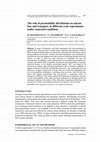 Research paper thumbnail of The role of permeability distribution on nitrate fate and transport, in different scale experiments under saturated conditions