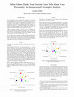 Research paper thumbnail of What (others think) your favorite color tells about your personality: An interpersonal circumplex analysis [2000]