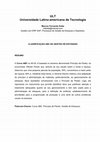 Research paper thumbnail of CLASSIFICAÇÃO ABC NA GESTÃO DE ESTOQUES