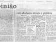 Research paper thumbnail of Individualismo, atenção e gentileza