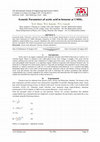 Research paper thumbnail of Acoustic Parameters of acetic acid in benzene at 3 MHz.