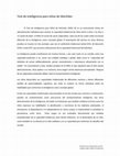 Research paper thumbnail of Test de inteligencia para niños de Wechsler