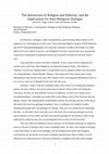 Research paper thumbnail of AICIS Manado paper: The Intersection of Religion and Ethnicity, and the Implications for Inter-Religious Dialogue