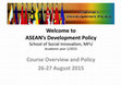 Research paper thumbnail of MFU-2015: ASEAN's Development Policy Course Overview and Policy