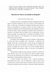 Research paper thumbnail of Educação em Valores: Necessidade ou Obrigação?.