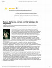 Research paper thumbnail of Susan Campos: pensar contra las cajas de seguridad