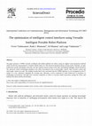 Research paper thumbnail of The optimization of intelligent control interfaces using Versatile Intelligent Portable Robot Platform