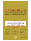 Research paper thumbnail of Erasing the Past: Da'esh and the Crisis of Antiquities Destruction