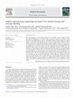 Research paper thumbnail of Adaptive planning using megavoltage fan beam CT for radiation therapy with testicular shielding