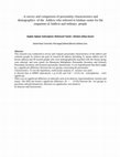 Research paper thumbnail of A Survey and Comparison of Personality and Demographic Characteristics Among Addicts referred to Isfahan Out-Patient Center of Addiction and Normal