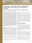 Research paper thumbnail of Immunity by Increasing CTLA-4 during Innate Reduces Inflammatory Heart Disease Cutting Edge: T Cell Ig Mucin3