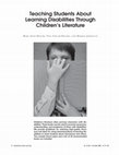 Research paper thumbnail of Using children's books as bibliotherapy for at-risk students: A guide for teachers