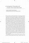 Research paper thumbnail of Immigration, Citizenship and Canada’s New Conservative Party