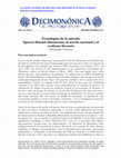 Research paper thumbnail of Tecnologías de la mirada: Ignacio Manuel Altamirano, la novela nacional y el realismo literario.