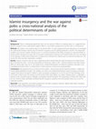 Research paper thumbnail of Islamist insurgency and the war against polio: A cross-national analysis of the political determinants of polio (Globalization and Health, with Martin McKee and Larry King)