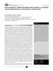 Research paper thumbnail of SUSTAINABILITY THROUGH RENEWABLE ENERGY: ECONOMIC AND ENVIRONMENTAL ANALYSIS OF A WIND FARM