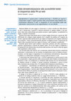 Research paper thumbnail of Dalla dematerializzazione alla accessibilità totale: la trasparenza della PA sul web